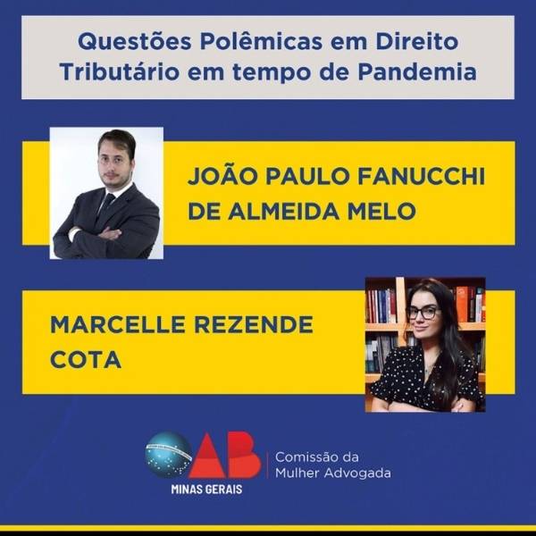 marcelle cota especialista em direito tributario live sobre tributacao em epoca de pandemia